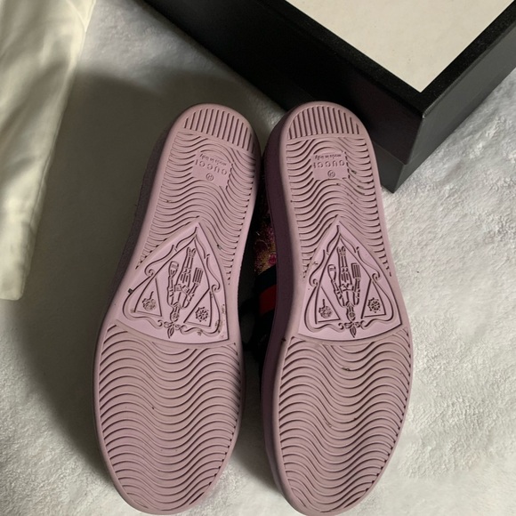 Gucci Multi Color Sneakers Size 37 - Picture 6 of 9